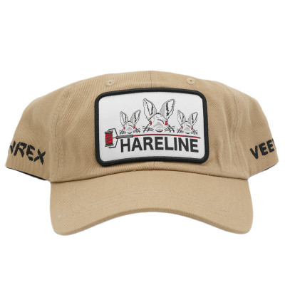 Hareline Logo Cotton Twill Cap - Tan