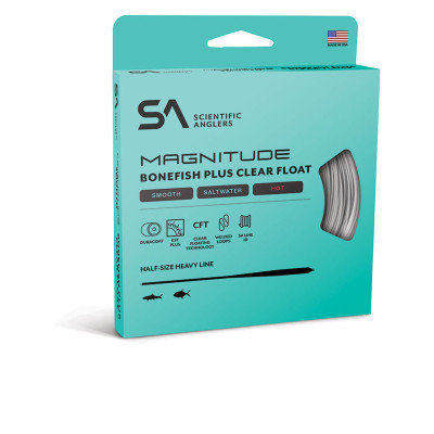 SA Magnitude Smooth Bonefish Plus 10 Clear Float Tip SA Magnitude Smooth Bonefish Plus 10 Clear Float Tip