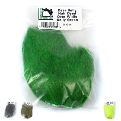 Hareline Dyed Deer Belly Hair Hareline Dyed Deer Belly Hair