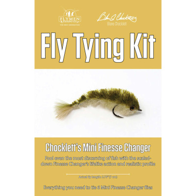 Flymen Fishing Company Fly Tying Kits Mini-Finesse Game Changer