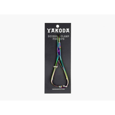 Yakoda Scissor Clamp Forceps - Titanium Finish Yakoda Scissor Clamp Forceps - Titanium Finish