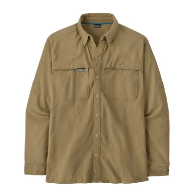Patagonia Men's Early Rise Stretch Shirt Large Classic Tan