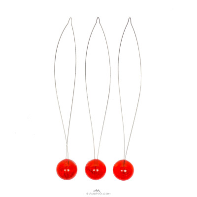 Griffin Bobbin Threaders Set of 3 Large Wire Loops with Plastic Bead Handle Griffin Bobbin Threaders Set of 3 Large Wire Loops with Plastic Bead Handle