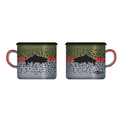 RepYourWater Enamel Camp Mug Rainbow Flank RepYourWater Enamel Camp Mug Rainbow Flank