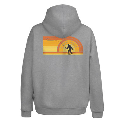 RepYourWater Recycled Saddleback Hooded Sweatshirt Sunset Squatch RepYourWater Recycled Saddleback Hooded Sweatshirt Sunset Squatch