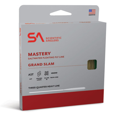 SA Mastery Grand Slam Fly Line Tropical Floating Weight Forward