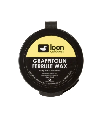 Loon Outdoors Graffitolin Ferrule Wax Fly Rod Lubricant Protection