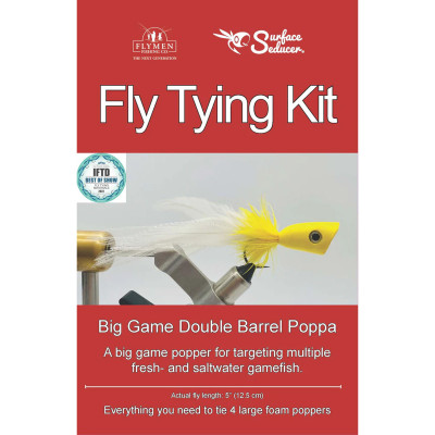 Flymen Fishing Company Fly Tying Kits Big Game Poppa