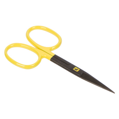 Loon Outdoors Ergo Hair Scissors Fly Tying 4.5 in Stainless Steel Extra Sharp