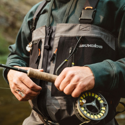 Grundens Men's Vector Zip Stockingfoot Wader