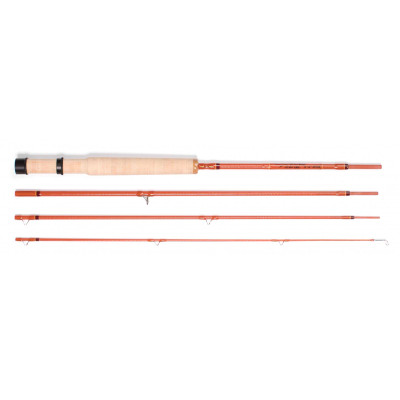 Scott F Series fiberglass fly rod in four pieces