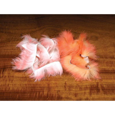 Hareline Two Tone Rabbit Crosscut Flesh Strips