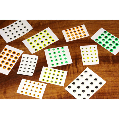 Hareline Fluorescent Glow In The Dark Fly Eyes