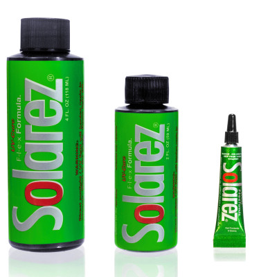 Solarez Fly Tie Flex Formula Fly Tying UV Resin 5 Gram Tube 2 & 4 Ounce Bottles