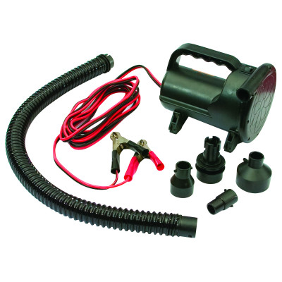 Outcast 12 Volt Hurricane Pump Raft Inflator NonKink Hose Connect to Car Battery