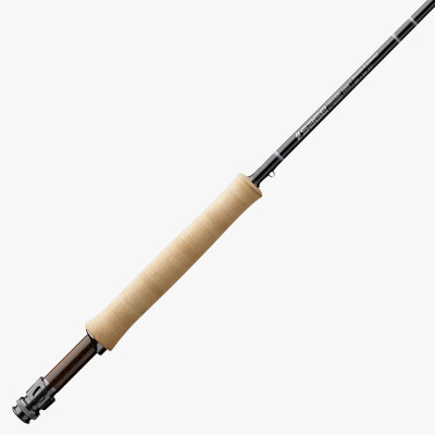 Sage R8 Core fly rod half-wells cork grip and wood reel seat