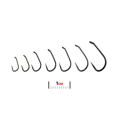 Fulling Mill Tactical Shorty Non Reflective Black Barbless Fulling Mill Tactical Shorty Non Reflective Black Barbless
