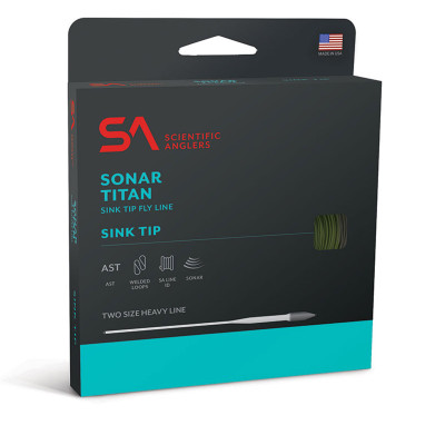 Scientific Anglers Sonar Titan Sink Tip Sink 3 Fly Line Sub-Surface