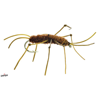 Restless Stone Fly Dark Brown-Orange