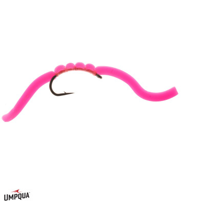 Squirmy Wormie Jigged Fly Pink
