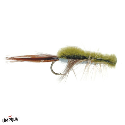 Clouser Crayfish Fly Dark Brown Turquoise