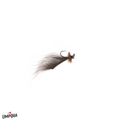 Mini Leech Jig Fly Brown