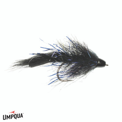 Lightning Leech Dorsey Fly Black