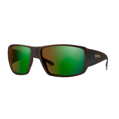 Smith Optics Guide's Choice Matte Tortoise Brown Green Mirror Polarchromic