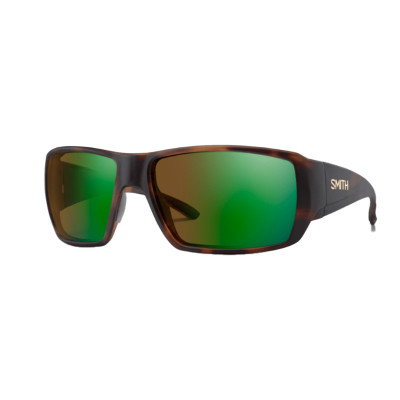 Smith Optics Guide's Choice XL Matte Tortoise Brown Green Mirror Polarchromic