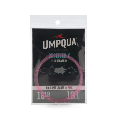 Umpqua Deceiver HD Big Game Fluoro Leader Pink