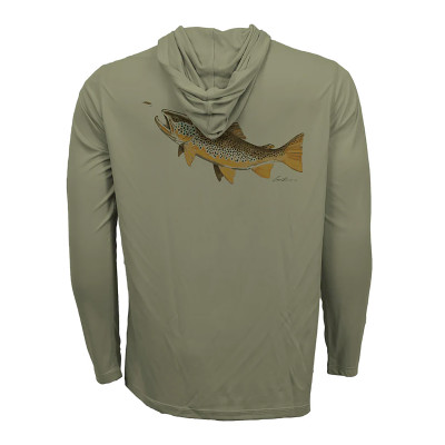 RepYourWater Hungry Brown ECO50 Sun Hoody