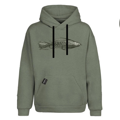 RepYourWater Recycled Saddleback Hooded Sweatshirt Go Big