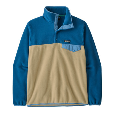 Patagonia Men's LW Synch Snap-T Pullover Nautilus Tan