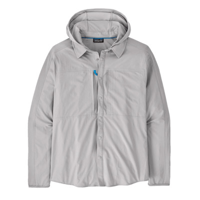 Patagonia Men's River Rambler Hybrid Sun Hoody Crisp Grey