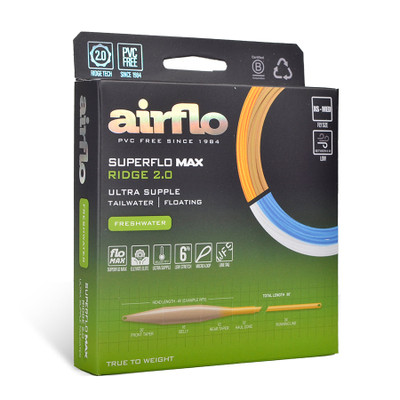 Airflo Superflo Max Ridge 2.0 Ultra Supple Tailwater Taper Fly Line