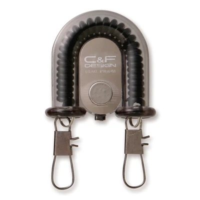 C&F Design CFA-70WF/BK 2-in-1 Retractor with Fly Catcher Black
