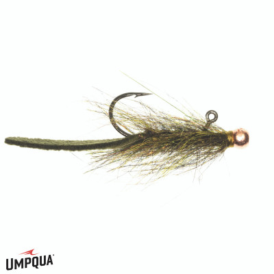 Balanced Leather Leech Fly Peacock 10