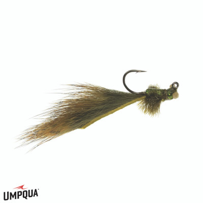 Mini Leech Jig Damsel Fly Olive