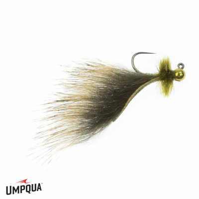 Mini Leech Jig Radiant Fly Olive
