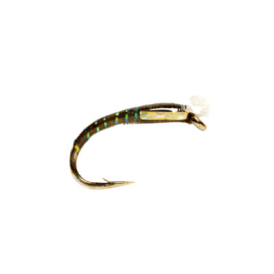 Fulling Mill 3D Glass Chironomid Fly Dark Olive