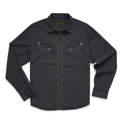 Howler Brothers Broncbuster Long-Sleeve Snap Shirt Moonless Night