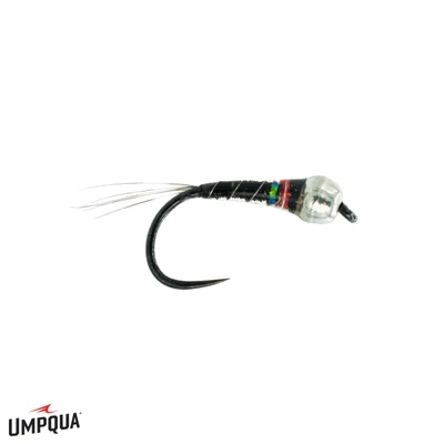 Rodrigue's Spanish Perdigon Fly Black/Red