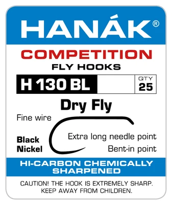 Hanak Model 130 Dry Fly Hooks