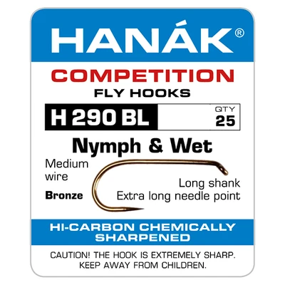 Hanak Model 290 Nymph & Wet Hooks