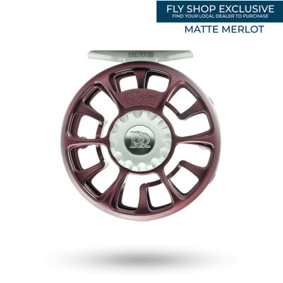 Ross Reels Evolution FS Matte Merlot Limited Edition