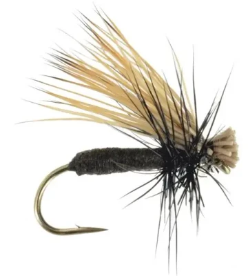 Better Foam Caddis Kingrey Fly Black 18