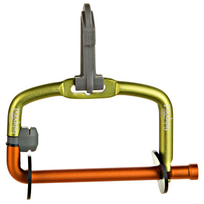 Fishpond Headgate 7 Spool Tippet Holder Dispenser And Cutter Aluminum Lichen