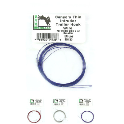 Hareline Senyo's Thin Intruder Trailer Hook Wire