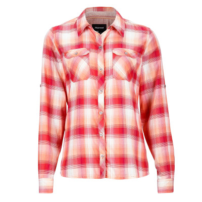 Marmot Women's Evelyn Long Sleeve X-Small - Nasturtium