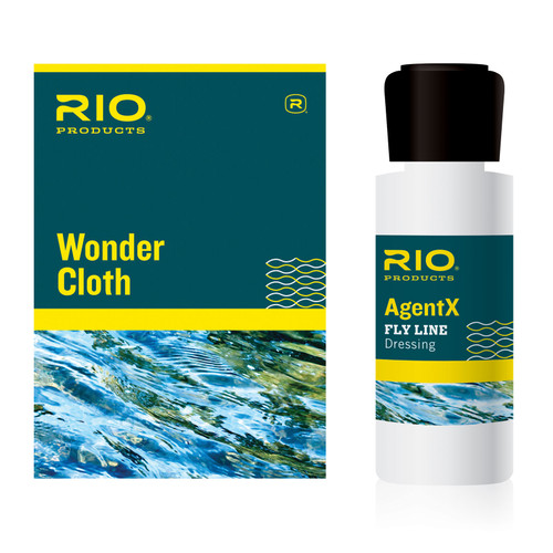 RIO AgentX Line Cleaning Kit Dressing With Wonder Cloth